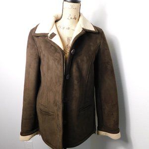 Gallery brown jacket Size L